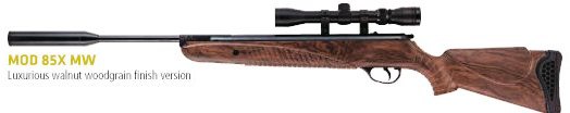 Винтовка пневматическая Hatsan (Хатсан) 85X Magic Wood (Truglo) с ОП кал. 4,5 мм